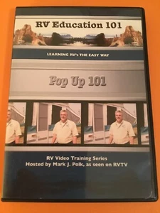 RV Education DVD POP Up 101 Mark J Polk RV Training - Picture 1 of 2