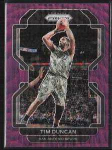 2021-22 Panini Prizm #268 Tim Duncan Purple Wave - Picture 1 of 2