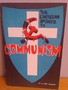 Vintage Booklet The Christian Answer To Communism Dr Fred Schwarz 1961 PB - Foto 1 di 4