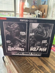 NEW Teenage Mutant Ninja Turtles X Monsters Hunchback & Wolfman Action Figures - Picture 1 of 7