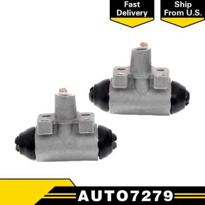 Cilindros de rueda de freno de tambor traseros L y R 2 piezas para reemplazo # 37846 Acura HONDA Foto 1 de 4