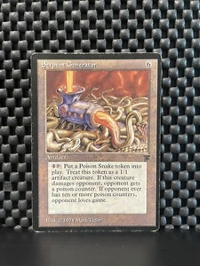 Serpent Generator Legends PLD/MP Artifact Rare MAGIC MTG CARD - Bild 1 von 2