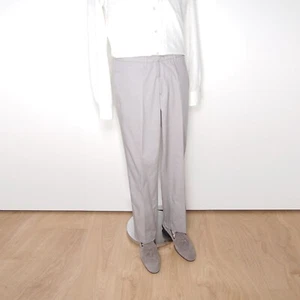 Liu JO Chino Pants Trousers Gray Cotton Mens Size 38 XL - Picture 1 of 9