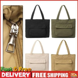 Borsa donna nylon tote bag morbida moda tracolla casual manico superiore borsa shopper bag - Foto 1 di 24