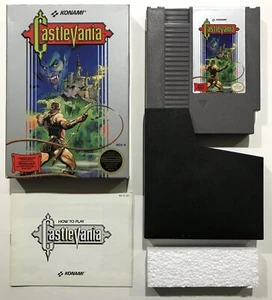 Castlevania Nintendo NES Caja Manual Completo Nr Como Nuevo - Imagen 1 de 7
