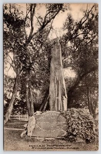 Ancient Burial Place of Stockbridge Indians~Tablet Monument~Friends of Fathers - Picture 1 of 2