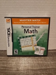 Personal Trainer: Math - Master Math Nintendo DS Brand New Factory Sealed - Picture 1 of 4