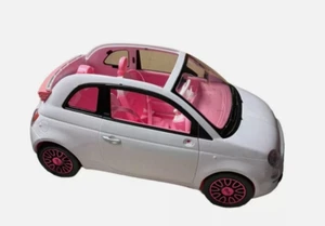 BARBIE 2012 WHITE FIAT AS IS NO SIDE MIRRORS - Picture 1 of 1