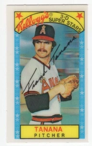 1979 Kellogg's 3-D Super Stars Baseball Card #55 Frank Tanana California Angels - Picture 1 of 1
