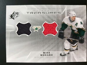 2001-02 SPx Hockey Treasures HTMO Mike Modano (2CLR)