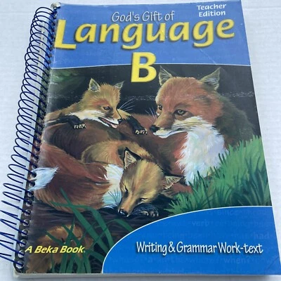 Abeka Book God's Gift of Language B Teacher Edition - Image 1 of 2