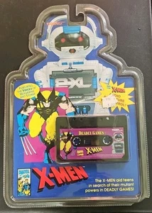 2XL Robot XMen Deadly Games Cassette SEALED Tiger Electronics NOS VTG - Picture 1 of 2
