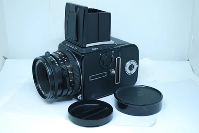 "Excellent"Hasselblad 503CX Black Camera  CF 80mm Lens  A12 "Acute Matte"#5852 - Image 1 of 4