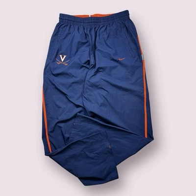 Vintage NWT Men’s Nike Virginia Cavaliers Swishy Track Pants 90s Sz L College - Image 1 of 4