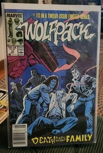 Wolfpack #10 (Marvel Comic 1989) VF  - Picture 1 of 1