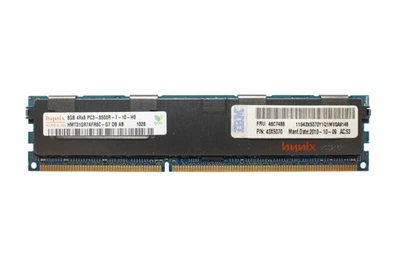 RAM IBM 8GB 4Rx8 PC3-8500R DDR3 RDIMM 1066MHz 43X5070 - Image 1 of 2
