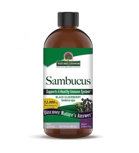 Nature's Answer Sambucus Original Black Elderberry Liquid Extract 16 fl oz - Picture 1 of 5