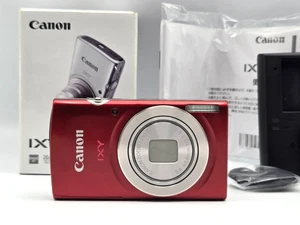 [MINT] Canon PowerShot ELPH 185 / IXY 200 Red Digital Camera From Japan - Picture 1 of 16