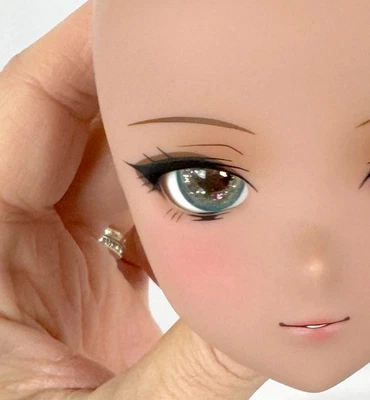 18mm Resin BJD doll eyes - Swan Doll swarovski crystals Smart Doll Fairyland - Image 1 of 4
