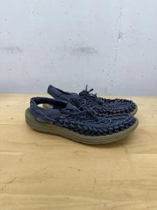 KEEN Men's Uneek Cord Sandal Sneakers Shoes Navy Blue Size 11.5 - Picture 1 of 8