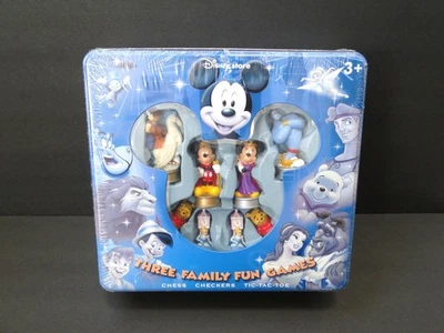 Disney Store: Three Family Fun Games - Chess, Checkers, &  Tic-Tac-Toe - Image 1 of 4