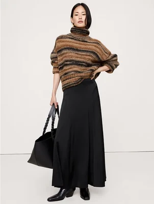 Maxifalda Banana Republic para mujer #nueva con etiquetas elástica satinada #817875 Foto 1 de 4