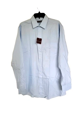 Nueva Camisa de Vestir Covington The Perfect Para Hombre Manga Larga 15-15 1/2 34-35 Foto 1 de 3