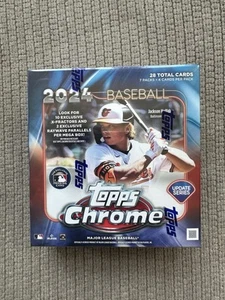 2024 Topps Chrome Update Mega Box Sealed New - Picture 1 of 1