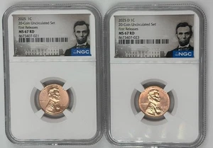 2025 PD Penny Shield Cent Abraham Lincoln NGC MS 67 🔥FIRST RELEASES🔥 - Picture 1 of 2