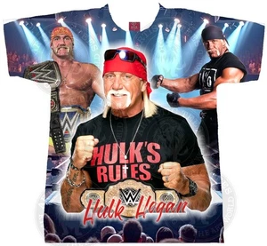 Hulk Hogan t shirt. 80's WWF HULKAMANIA T Shirt. Wrestlemania Wrestling Shirt - Picture 1 of 2