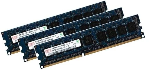 3x 4GB 12GB DDR3 1333 Mhz ECC RAM Speicher Apple Mac Pro 4,1 2,26 Ghz 2,93 Ghz - Bild 1 von 1