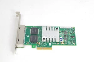 HP 593743-001 593720-001 Quad Port Ethernet Server Adapter NC365T W/Long Bracket - Picture 1 of 3