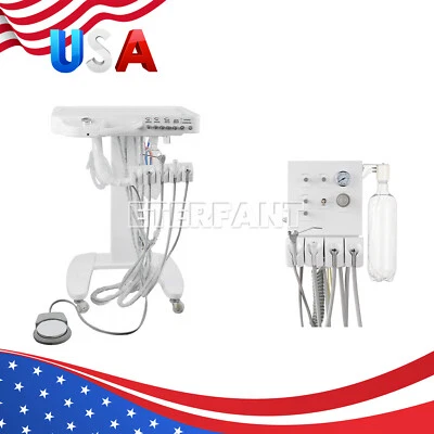 ENTERFANT Dental Delivery Unit System Cart Treatment 4H/Wall Hanging Turbine Unit 4H US