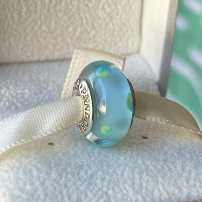 Pandora Plata de Ley 925 y Cristal de Murano Dije Foto 1 de 2