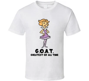 Jane Jetson Greatest Of All Time Goat The Jetsons Cartoon Character Fan T Shirt - Picture 1 of 2