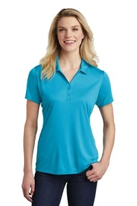 Sport-Tek LST550 Ladies 100% Polyester PosiCharge Competitor Polo Shirt - Picture 1 of 14