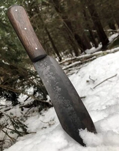 Fixed Blade large mountain skinner knife multipurpose use with leather sheath. - Picture 1 of 7