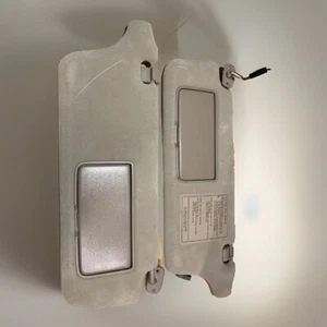 1998-2002 Isuzu Trooper Acura SLX Sun Visor Set Left Right Tan Beige Camel - Picture 1 of 4