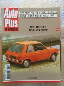 Libretto Auto Plus 42 Peugeot 104 ZS 1977 - Picture 1 of 1
