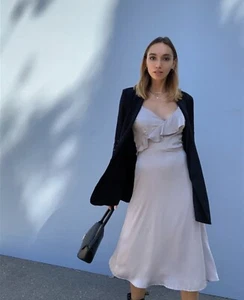 Satin Dress - Picture 1 of 3
