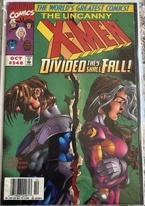 Uncanny X-Men #348 VF+ 8.5 Newsstand Variant - Picture 1 of 1