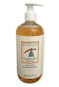 CRABTREE & EVELYN Hand Wash GARDENERS Hand Soap 16.9 fl oz NEW! HARD TO FIND! - Picture 1 of 1