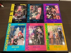 Bocchi la Roca! Vol.1-6 Último conjunto completo de cómics Aki Hamaji idioma japonés envío gratuito - Imagen 1 de 1