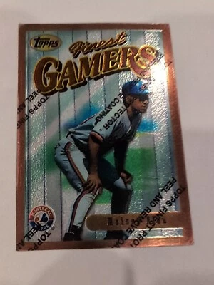 Moises Alou 1996 Topps Finest Gamers #157 Baseball Card - Image 1 of 2