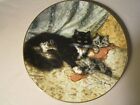Midday Repose Collector Plate Henriette Ronner The Victorian Cat Black Cat