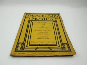 Theatre Arts Monthly Jan 1934 Vol XVIII No 1 The Nazi Theatre Roster of New F... - Picture 1 of 6