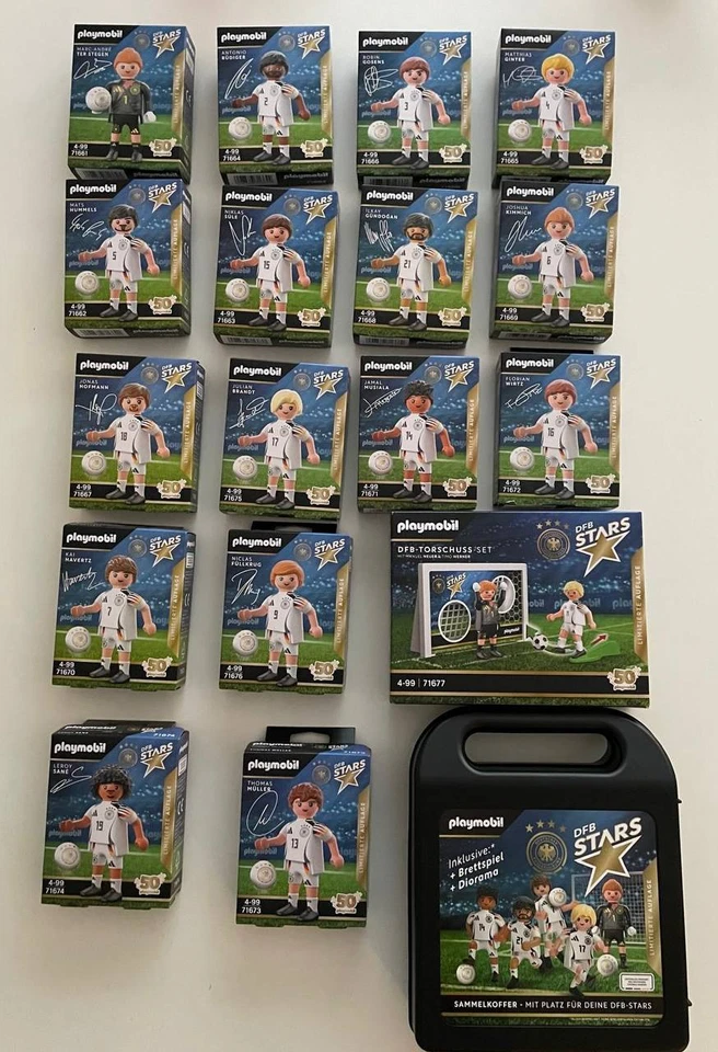 Playmobil Edeka DFB Stars EM 2024 Limitierte Auflage - Figur Auswahl - NEU & OVP
