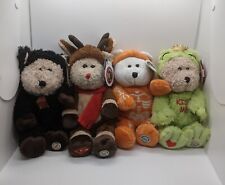 Starbucks Bearista Bears With Tags Plush Stuffed Teddy Lot Toys RARE