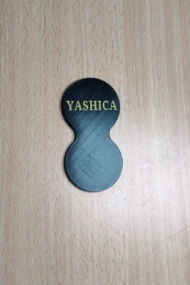 Bouchon boitier Yashica Mat 124G, body Lens Cap Yashica Mat- 124 G Yellow logo