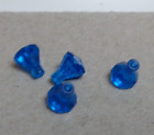 LEGO 28556 / 30153 - 6247793 Diamond Gem Jewel  Transparent Blue x4